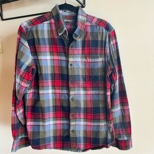 EDDIE BAUER Men's Plaid Shirt - Classic Fit, Size M